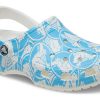 Saboți Crocs Classic Duke Print „Blue White” 210003-4OX