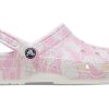 Saboți Crocs Classic Duke Print „Pink Tweed” 210003-6WY