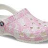 Saboți Crocs Classic Duke Print „Pink Tweed” 210003-6WY