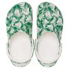 Saboți Crocs Classic Duke Print „Verde” 210003-3WH