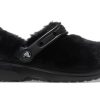 Saboți Crocs Classic Fur Sure Slip On „Negri” 207303-001