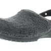 Saboți Crocs Classic Fuzz Mania „Slate Grey” 206625-0DA