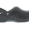 Saboți Crocs Classic Fuzz Mania „Slate Grey” 206625-0DA