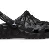 Saboți Crocs Classic Geometric „Negri” 209563-001