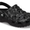 Saboți Crocs Classic Geometric „Negri” 209563-001