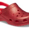 Saboți Crocs Classic Glitter „Flame” 205942-8C1