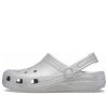 Saboți Crocs Classic Glitter „Silver” 205942-0IC