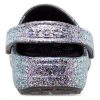 Saboți Crocs Classic Glitter „Silver Multi” 205942-0C4