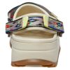 Saboți Crocs Classic Hiker Ikat „White Tan” 208052-2YC