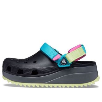 Saboți Crocs Classic Hiker „Negru Albastru Galben” 206772-0C4