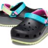 Saboți Crocs Classic Hiker „Negru Albastru Galben” 206772-0C4