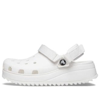 Saboți Crocs Classic Hiker „Triple White” 206772-143