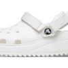 Saboți Crocs Classic Hiker „Triple White” 206772-143