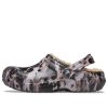 Saboți Crocs Classic Lined Bleach Dye „Black White Beige” 207299-001