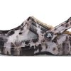 Saboți Crocs Classic Lined Bleach Dye „Black White Beige” 207299-001