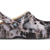 Saboți Crocs Classic Lined Bleach Dye „Black White Beige” 207299-001