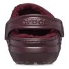 Saboți Crocs Classic Lined „Dark Cherry” 203591-6WD