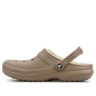 Saboți Crocs Classic Lined „Mushroom Bone” 203591-2YB