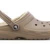 Saboți Crocs Classic Lined „Mushroom Bone” 203591-2YB