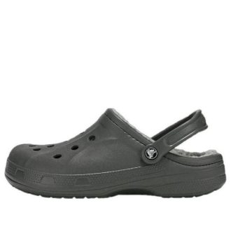 Saboți Crocs Classic Lined „Slate Grey” 203766-0DV