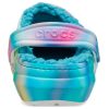 Saboți Crocs Classic Lined Solarized „White Blue Aqua” 207560-4SU