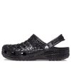 Saboți Crocs Classic Metallic Crocskin „Negri” 209093-040