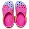 Saboți Crocs Classic Ombre „Pink Yellow Blue” 208275-6UC