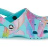 Saboți Crocs Classic Palm Print „Neptune Multi” 208587-4NQ