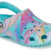 Saboți Crocs Classic Palm Print „Neptune Multi” 208587-4NQ