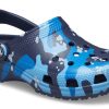 Saboți Crocs Classic Printed Camo „Blue Navy” 206454-4HQ