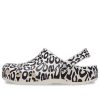 Saboți Crocs Classic Warped Logo „White Black” 210805-100