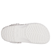 Saboți Crocs Classic Warped Logo „White Black” 210805-100