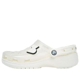 Saboți Crocs Classic „White Black” 206901-936