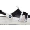Saboți Crocs Classic Zip Tie cu cataramă „Black White” 208127-066