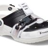 Saboți Crocs Classic Zip Tie cu cataramă „Black White” 208127-066