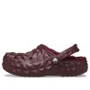 Saboți Crocs Căptușiți Geometrici „Dark Cherry” 210069-6WD