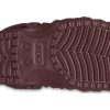 Saboți Crocs Căptușiți Geometrici „Dark Cherry” 210069-6WD