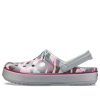 Saboți Crocs Crocband Graphic III „Grey Pink” 205834-0GF