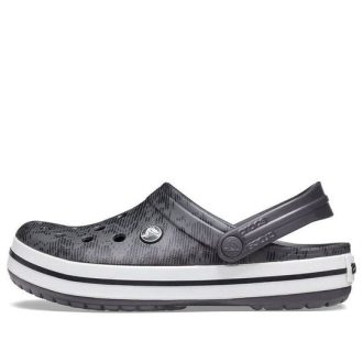 Saboți Crocs Crocband „Grey Black” 206474-02W