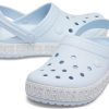 Saboți Crocs Crocband Logo Mania „Sky Blue” 205914-4KA