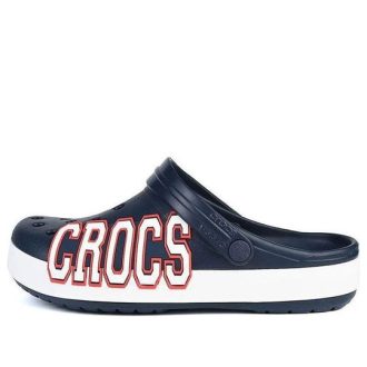 Saboți Crocs Crocband Logo „Navy White” 205568-462