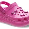 Saboți Crocs Crush High Shine „Roz electric” 209285-6QQ