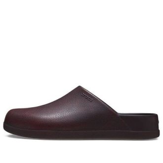 Saboți Crocs Dylan lustruiți „Dark Cherry” 209517-6WD