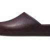 Saboți Crocs Dylan lustruiți „Dark Cherry” 209517-6WD