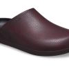 Saboți Crocs Dylan lustruiți „Dark Cherry” 209517-6WD