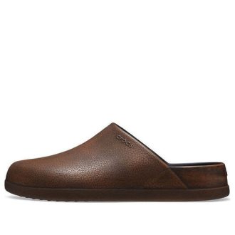 Saboți Crocs Dylan lustruiți „Mocha” 209517-2ZH