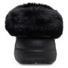 Saboți Crocs Furever Crush „Negri” 208446-001