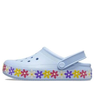 Saboți Crocs (GS) Baya Band Charm Band „Blue Multi” 209067-4NS