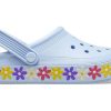 Saboți Crocs (GS) Baya Band Charm Band „Blue Multi” 209067-4NS