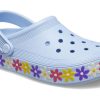 Saboți Crocs (GS) Baya Band Charm Band „Blue Multi” 209067-4NS